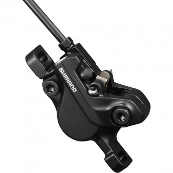 Калипер гидравлический SHIMANO MT500, POST MOUNT, ПОЛИМЕРН. КОЛОДК. B01S, БЕЗ АДАПТ., ЦВ. ЧЕРНЫЙ