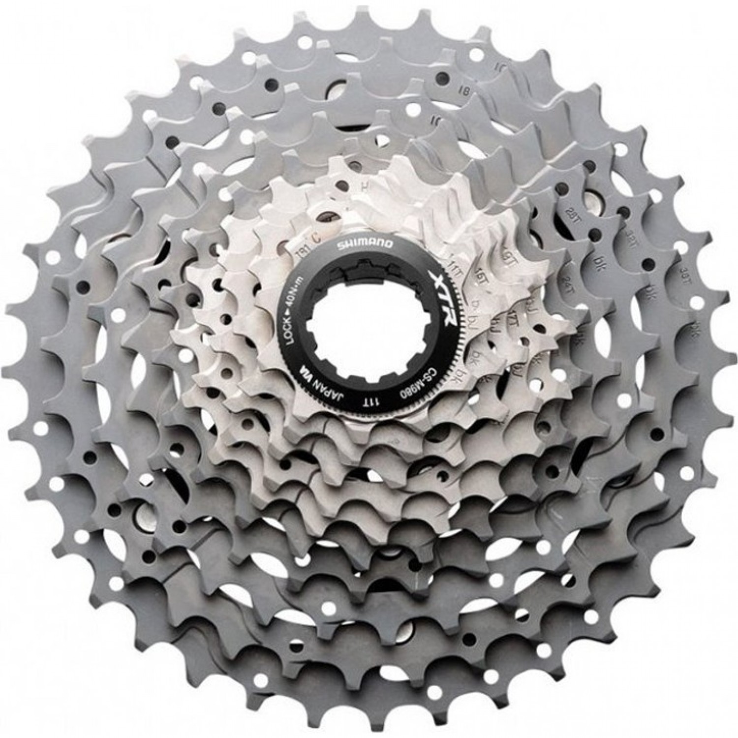 SHIMANO XTR, M980, 10СК, 11-34 ICSM98010134. Купить Кассета
