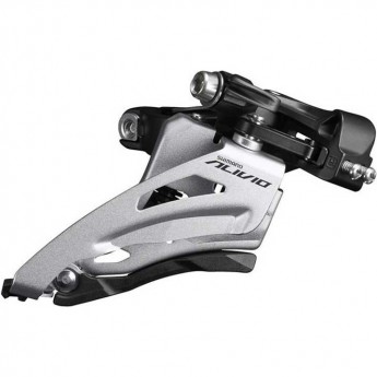 Переключатель передний SHIMANO ALIVIO, M4020, SIDE SWING, MIDDLE CLAMP, 34,9(С АДАПТ. 31,8; 28,6), ДЛЯ 2X9СК