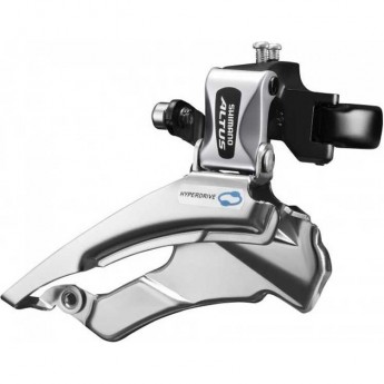 Переключатель передний SHIMANO ALTUS, M313, универсальная тяга, универсальный хомут, угол: 66-69, для 42/48T