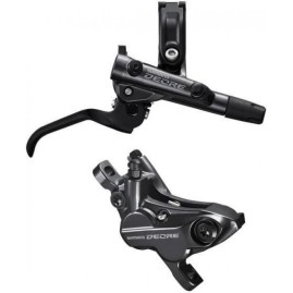 Тормоз дисковый SHIMANO DEORE, j-kit, BL(правый M6100)/BR(задний M6120, 4 поршни), полимерные колодки, 1700мм