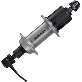 Втулка задняя SHIMANO TOURNEY TX505, 36 отверстий, 8/9/10 скоростей, QR, C.LOCK, без кожуха, OLD: 135 мм, серебристый