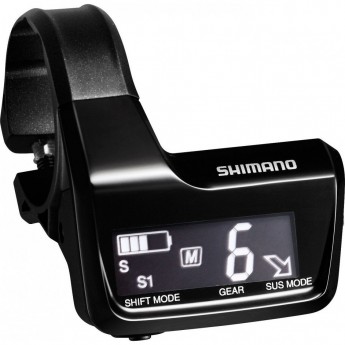 Информационный дисплей SHIMANO Di2, MT800, порт E-tube X3, порт для зарядки X1, под руль 31.8мм и 35.0мм