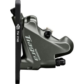 Калипер гидравлический SHIMANO TIAGRA R4770, передний, FALT MOUNT, с адаптером, IBR4770F6RF