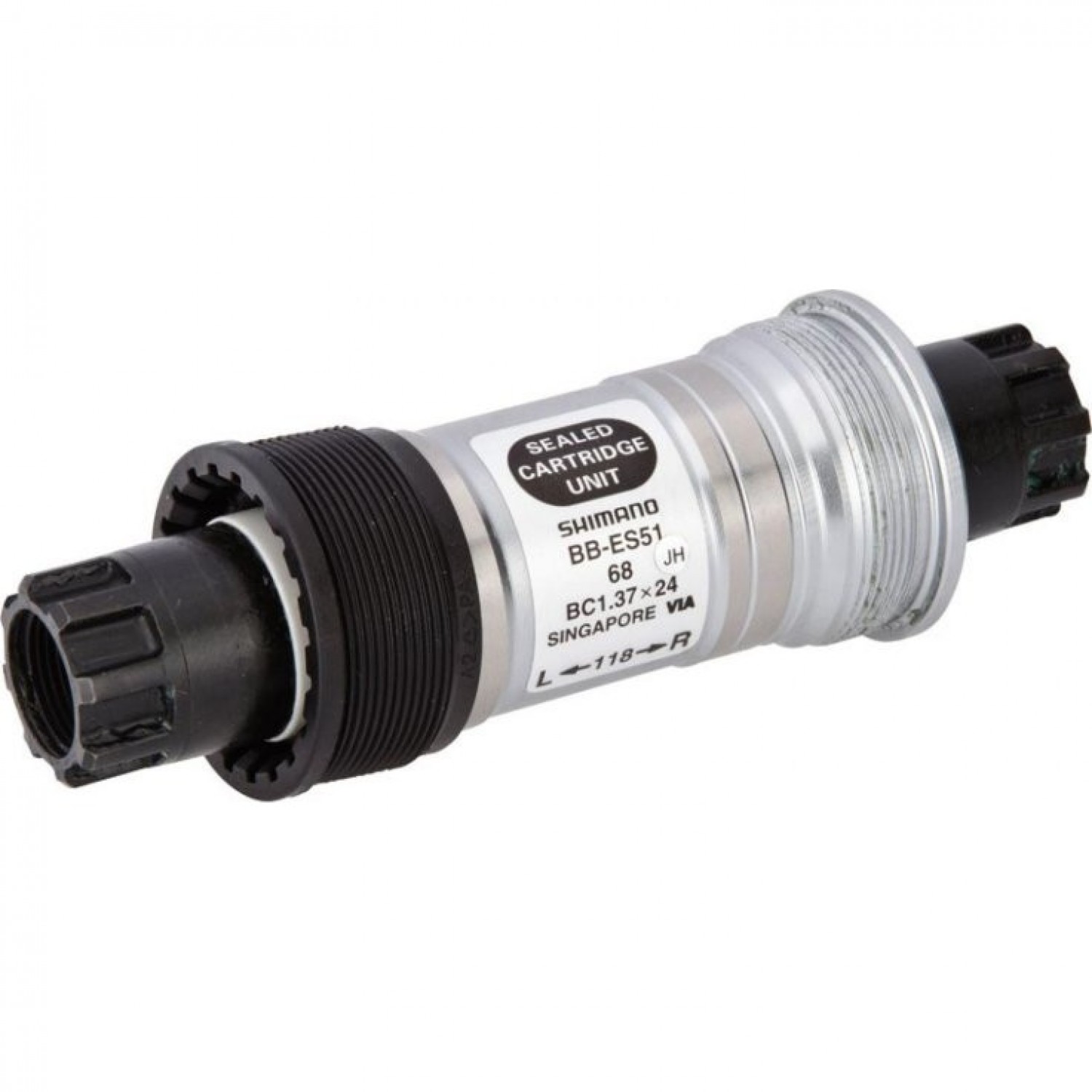 SHIMANO OCTALINK ES51, 68/118, без болтов EBBES51B18. Купить Каретка на ...
