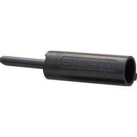 Концевик оплетки SHIMANO, пластик, внутренний диаметр 4 мм, внешний диаметр 6 мм, с язычком Y63Z98960