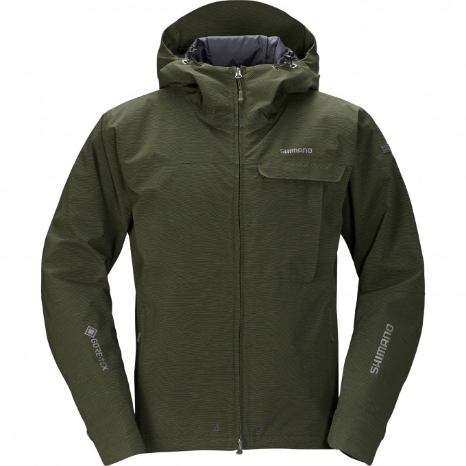 Куртка утеплённая SHIMANO RB-01JS GORE-TEX зелёный хаки XL 59YRB01JS89