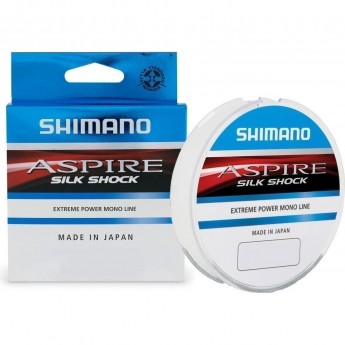 Леска плетёная SHIMANO ASPIRE SILK SHOCK 150м прозрачная 0,125мм 1,7кг