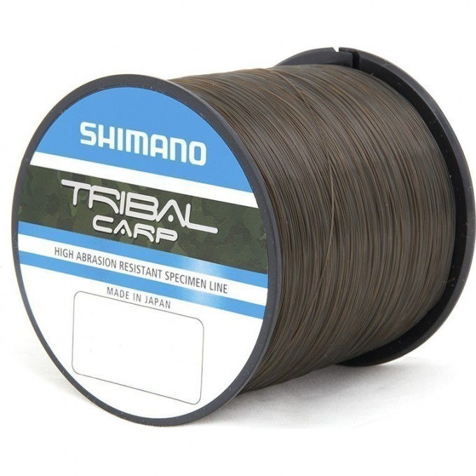 Леска плетёная SHIMANO TRIBAL CARP 1100м коричневая 0,30мм QP 9,25кг TRC30QPPBGB