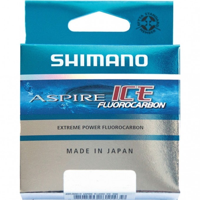 Леска SHIMANO ASPIRE FLUO ICE 30м прозрачная 0,145мм 1,85кг ASFLRI3014
