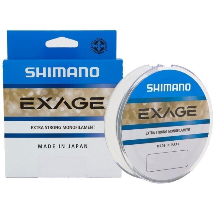 Леска SHIMANO EXAGE 150м прозрачная 0,125мм 1,3кг EXG15012