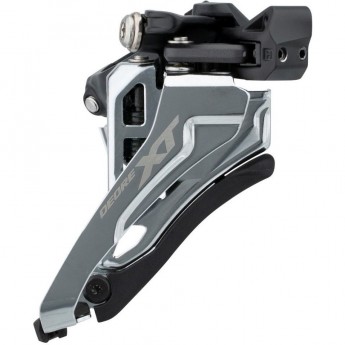 Переключатель передний SHIMANO DEORE, M4100-D, side-swing, direct mount, для 2x10 скоростей, угол:64-69, для 38T, CL:48,8/