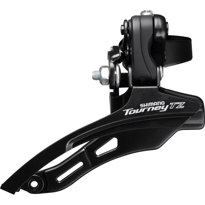 Переключатель передний SHIMANO TZ500, нижняя тяга, 28.6, 42T, индевидуальная упаковка EFDTZ500DSDS6