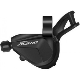 Шифтер SHIMANO ALIVIO, M3100-L, левый, 2 скорости, на хомут, без индикатора, трос 1800мм Шифтер SHIMANO ALIVIO, M3100-L, левый, 2 скорости, на хомут, без индикатора, трос 1800мм
