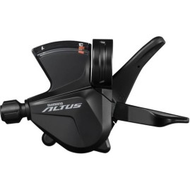Шифтер SHIMANO ALTUS, M2000, левый, 3 скорости, трос 1800 мм Шифтер SHIMANO ALTUS, M2000, левый, 3 скорости, трос 1800 мм