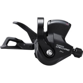 Шифтер SHIMANO DEORE, M5100-R, правый, 11 скоростей, на хомут, c индикатором, тросс 2050мм с SP41 1880мм