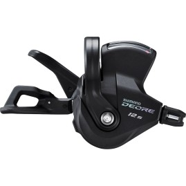 Шифтер SHIMANO DEORE, M6100-R, правый, 12 скоростей, на хомут, c индикатором, трос 2050мм с SP41 1880мм Шифтер SHIMANO DEORE, M6100-R, правый, 12 скоростей, на хомут, c индикатором, трос 2050мм с SP41 1880мм