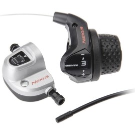 Шифтер SHIMANO NEXUS, 3S41E, 3ск, с bell crank 6, оплетк, 2300мм, черн, коротк. ручк. Шифтер SHIMANO NEXUS, 3S41E, 3ск, с bell crank 6, оплетк, 2300мм, черн, коротк. ручк.