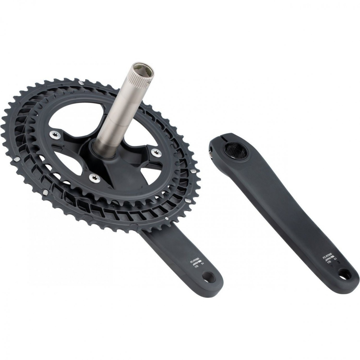 SHIMANO 105, R7000, 11 скоростей, 172,5 мм, 50/34T, черный