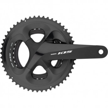 Система SHIMANO 105, R7000, 11 скоростей, 175мм, 52/36T, черный