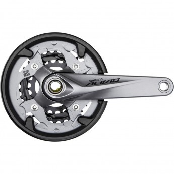 Система SHIMANO ALIVIO, M4050, 9 скоростей, 175 мм, интегрированный вал, с защитой, 40/30/22T