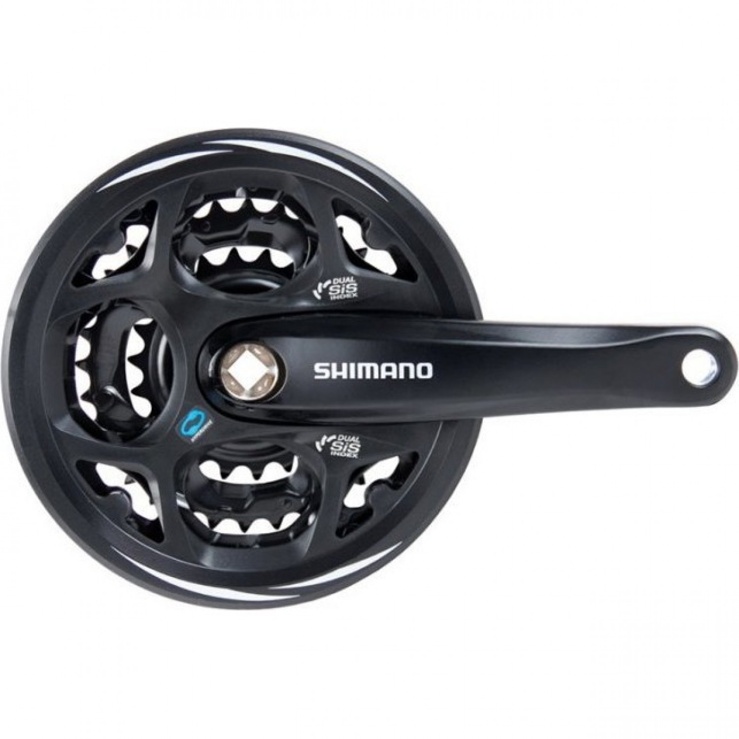 SHIMANO ALTUS, M311, 170мм, квадрат, 48/38/28T, черный EFCM311C888XL.  Купить Система на Официальном Сайте SHIMANO в России.