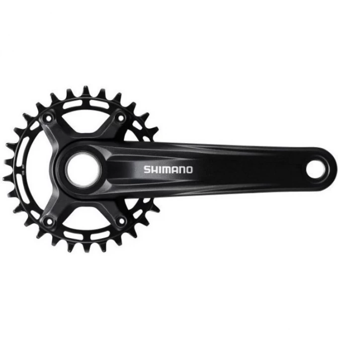 Система SHIMANO DEORE MT510-1, 12 скоростей, 170мм, интегрированный вал, 34T без каретки, для CL:52мм, черный EFCMT5101CXA4L Система SHIMANO DEORE MT510-1, 12 скоростей, 170мм, интегрированный вал, 34T без каретки, для CL:52мм, черный EFCMT5101CXA4L