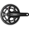 Система SHIMANO Tourney, A070, 170 мм, квадрат, 50/34, с болтами, черный EFCA070C04X