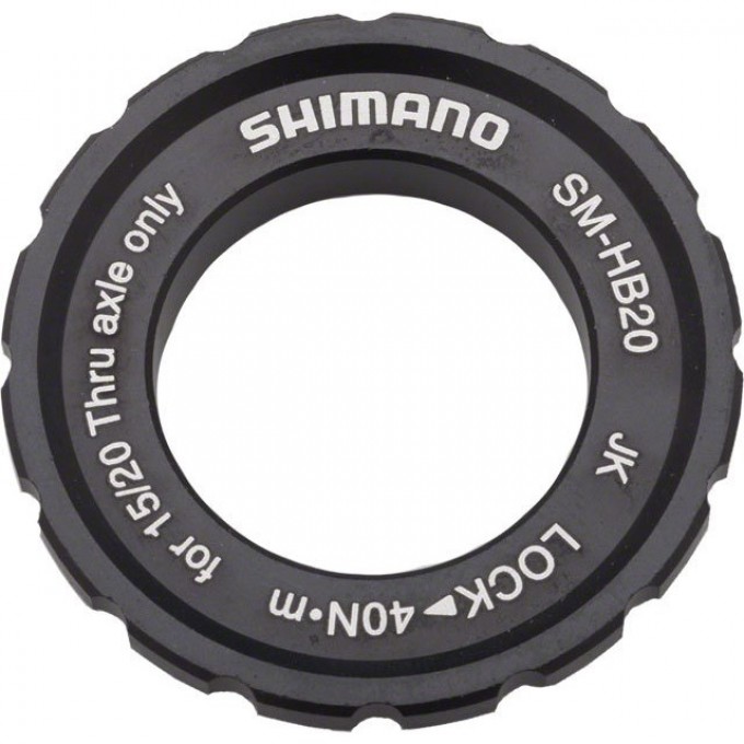Стопорное кольцо SHIMANO C.LOCK DEORE, HB-M618, для втулки C.LOCK с осью 15/20мм Y24698030