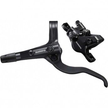 Тормоз дисковый SHIMANO DEORE, j-kit, BL(левый M6100)/BR(передний M6120, 4 поршня), полимерная колодка, 1000мм