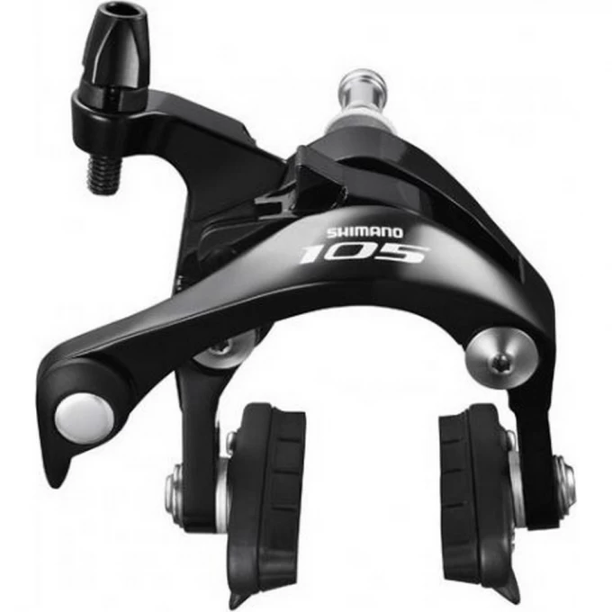 Тормоз SHIMANO 105 BR-5800, клещевой, задний, болт:10.5 /12,8мм, черный, KBR5800AR82AL