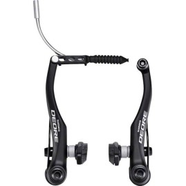 Тормоз v-br SHIMANO DEORE, BR-T610, черный, задние колодки S70C Тормоз v-br SHIMANO DEORE, BR-T610, черный, задние колодки S70C