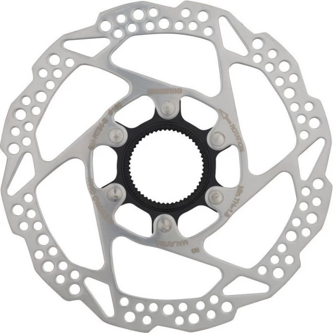 Тормозной диск SHIMANO RT54, 160 мм, CENTER LOCK, только для пластиковых колодок ESMRT54S
