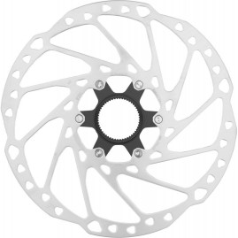 Тормозной диск SHIMANO RT64, 203мм, C.LOCK, с стопорным кольцом, внешние шлицы Тормозной диск SHIMANO RT64, 203мм, C.LOCK, с стопорным кольцом, внешние шлицы