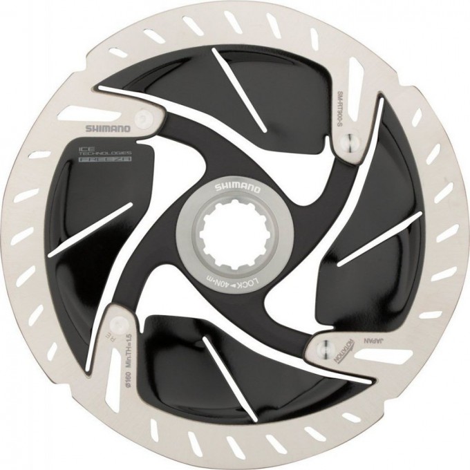 Тормозной дисковый SHIMANO RT900, 160 мм, CENTER LOCK RING ISMRT900S
