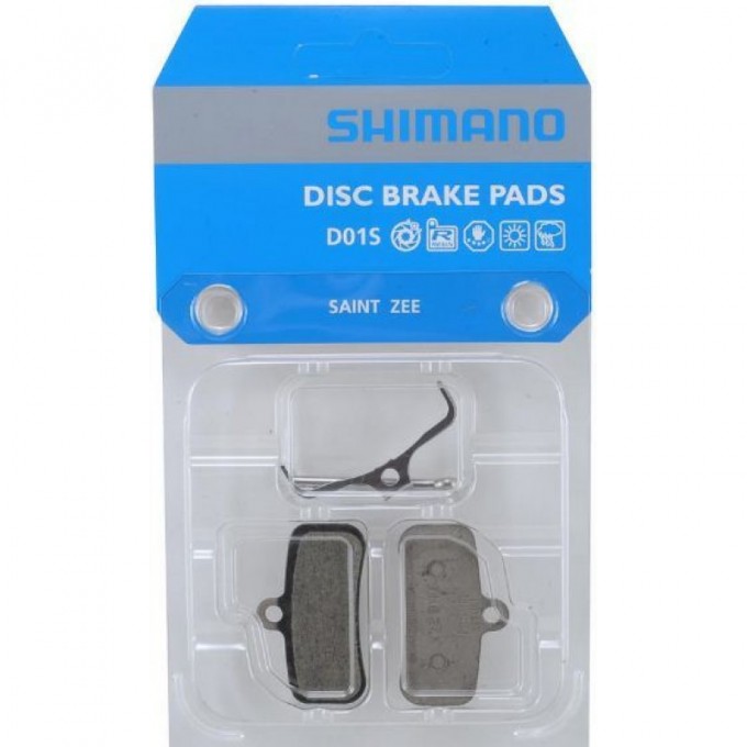 Тормозные колодки, для дисковых тормозов SHIMANO D01S, к BR-M810, пластик Y8FF98020