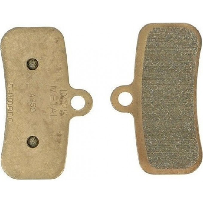 Тормозные колодки, для дисковых тормозов SHIMANO D02S, к BR-M810, пара, метал Y8FF98010