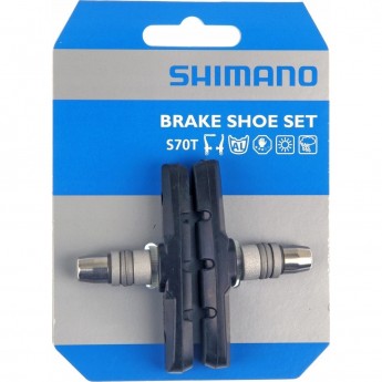 Тормозные колодки SHIMANO для v-brake, S70T, к BR-M510, пара