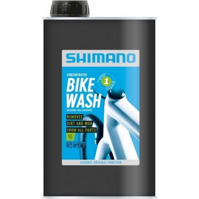 Велошампунь SHIMANO Bike Wash, емкость 1 л, концентрат ( смешивается с водой 1:25 ), LBBW1C1000SA