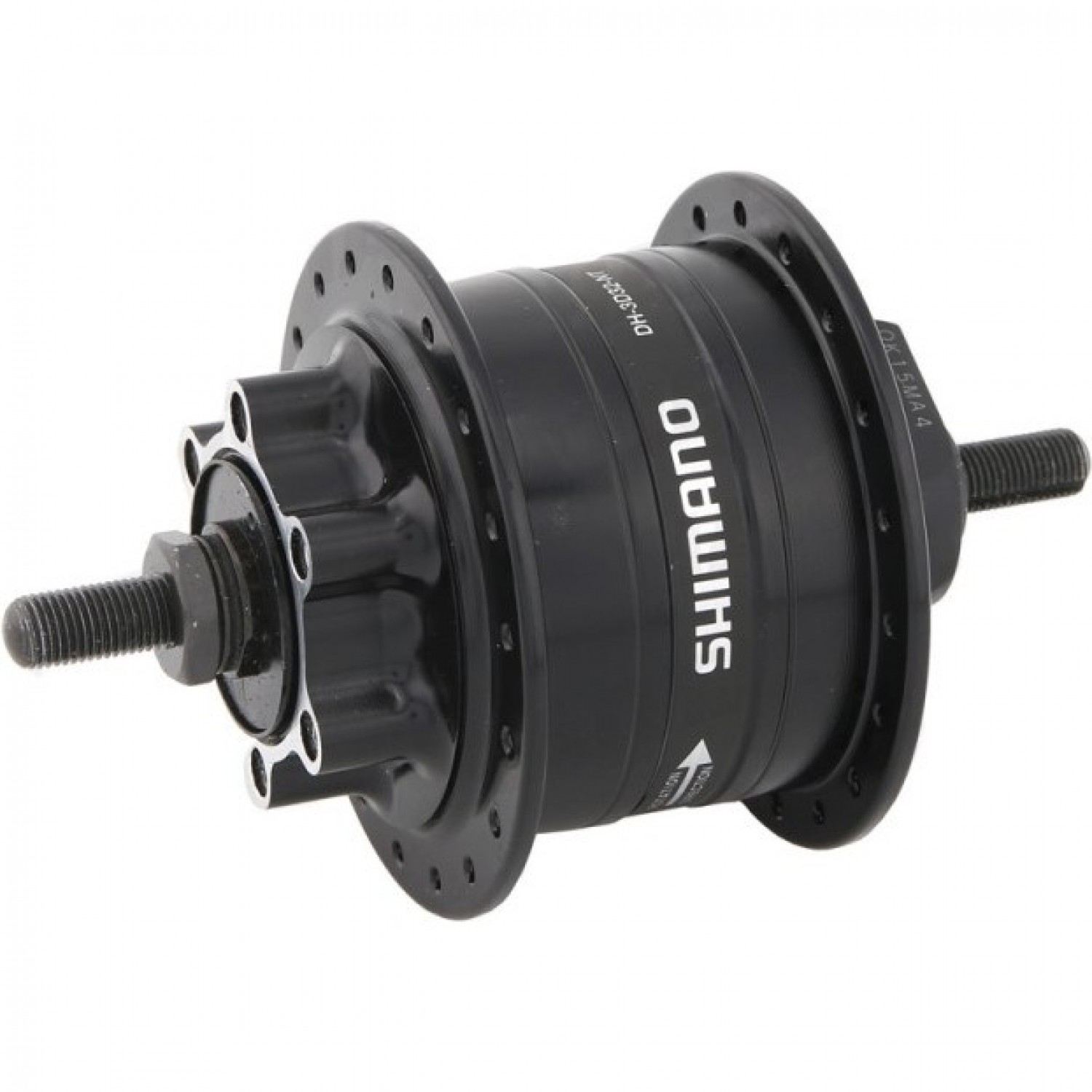 SHIMANO 3D32, 36 отверстий, 6V-3W, под гайки, диск под 6 болтов с SM-DH10,  черный EDH3D32DLG. Купить Втулка на Официальном Сайте SHIMANO в России.