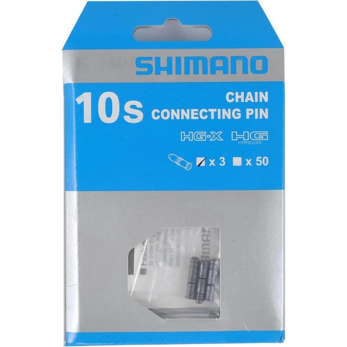 Запасная часть SHIMANO к цепи, 10 скоростей, соединительный штифт, 3 штуки, к CN7900/7801/6600/5600 Y08X98031