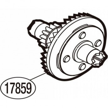 Запчасть для катушки SHIMANO DRIVE GEAR шестерня ведущая