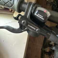 Тормоз дисковый SHIMANO, j-kit, BL(правый MT401)/BR(задний MT410), полимерные колодки, 1700мм