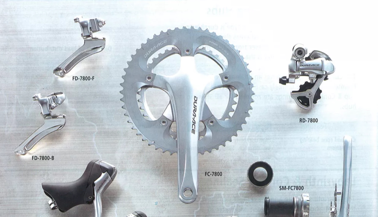 Dura ace 10 store speed groupset